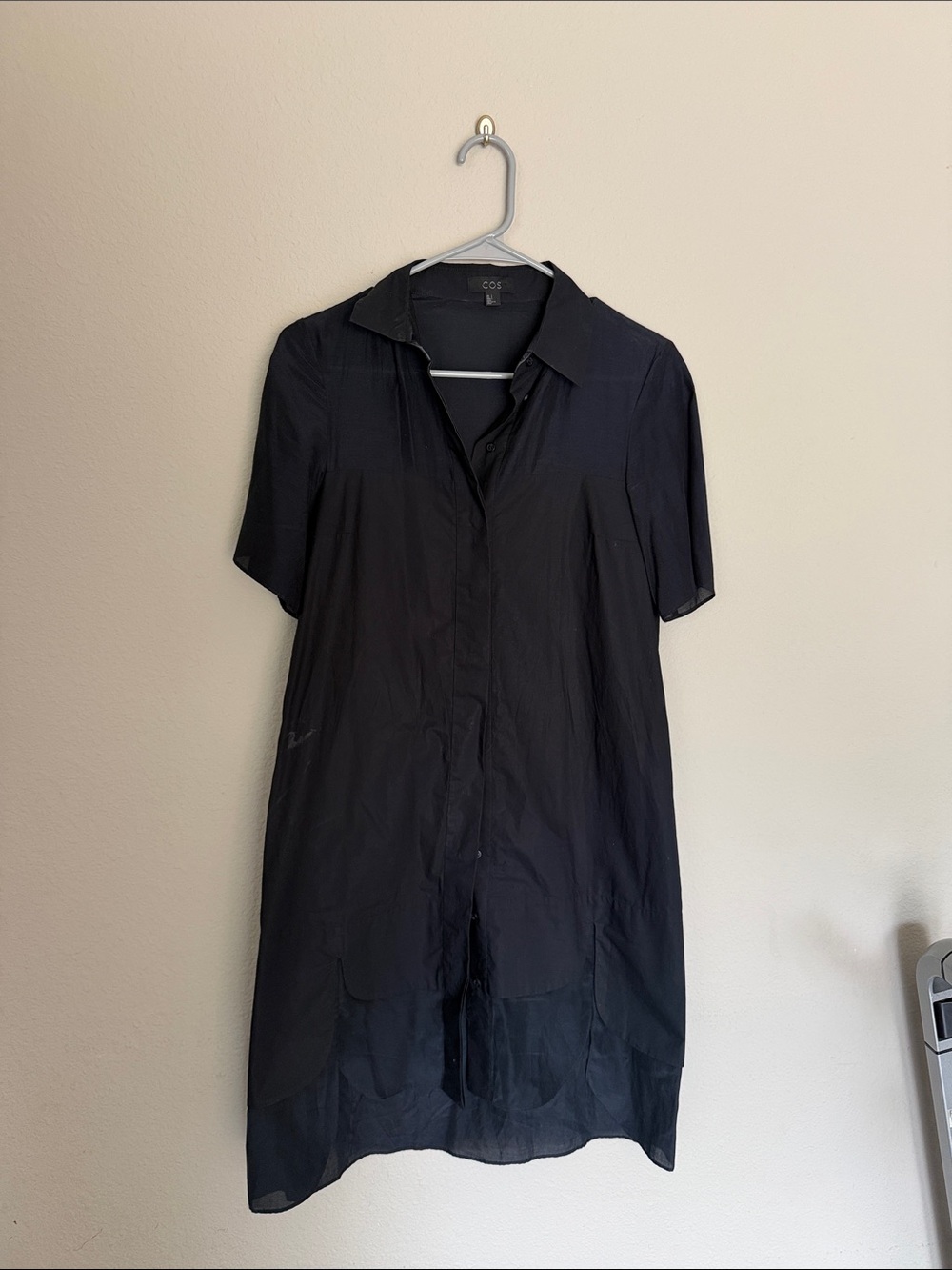 Cos Dress Shirt Dress Size 2